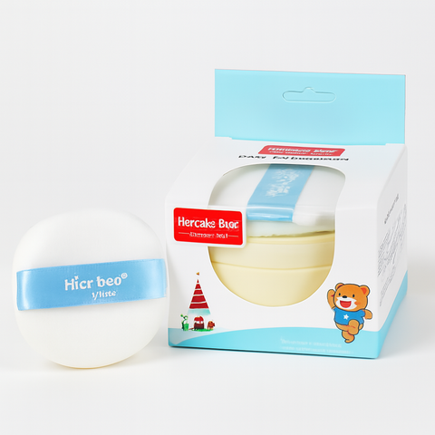 Baby Powder Puff Blue