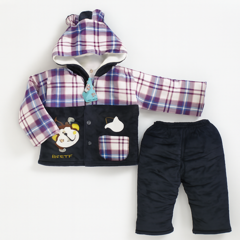 Winter - Hoodie Shirt & Trouser - Design 9