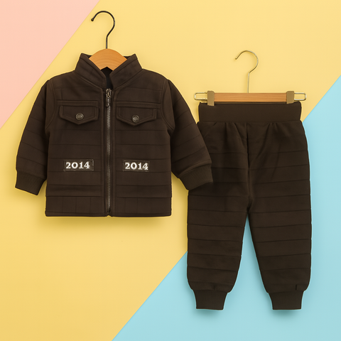 Winter - Shirt & Trouser - Brown Design 02