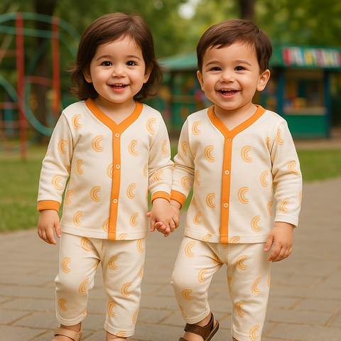 Summer Night Suit - Design 25 - Rainbow