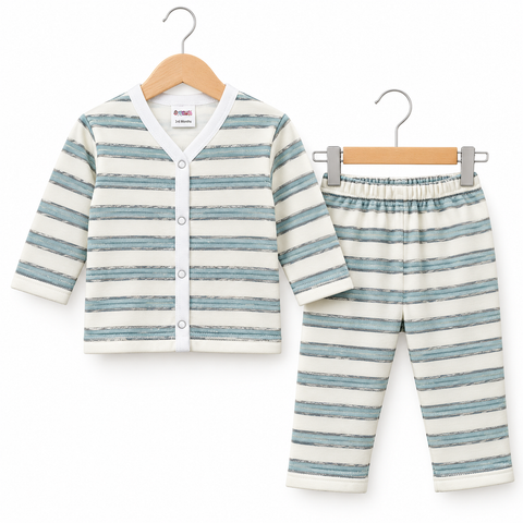Winter - Fleece Night Suit - Design 26 - Lining