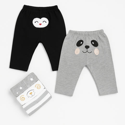 Pack Of 5 Trousers - Gray - Design 2508