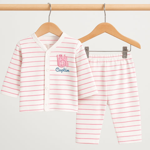 Night Suit - Pink Lining - My Baby