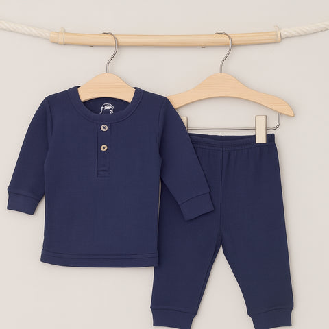 Next - Long Sleeve Shirt & Pent - Blue