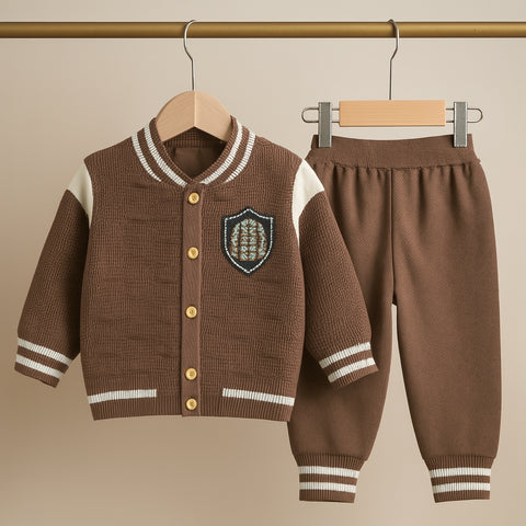 Woolen - Shirt & Trouser - Brown