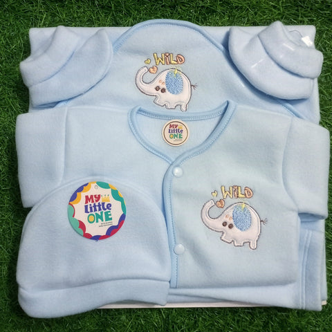 5 Pieces Gift Set - Elephant Blue