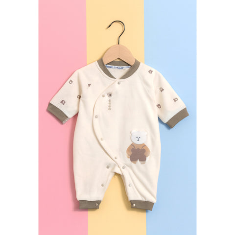Winter - Baby Romper - Bear Green