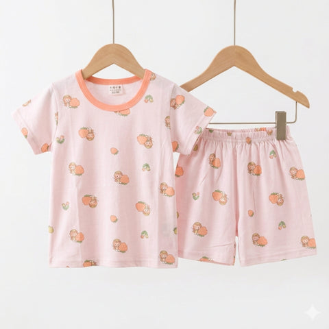 Half Sleeve Shirt & Nicker - 25 - Peach Doll