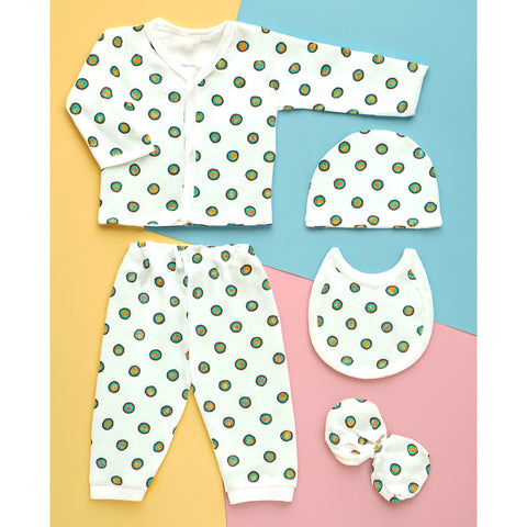 5 Pieces Baby Gift Set - Circles