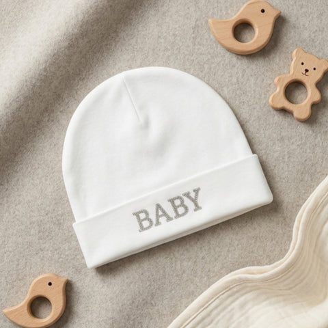 Baby Caps - White
