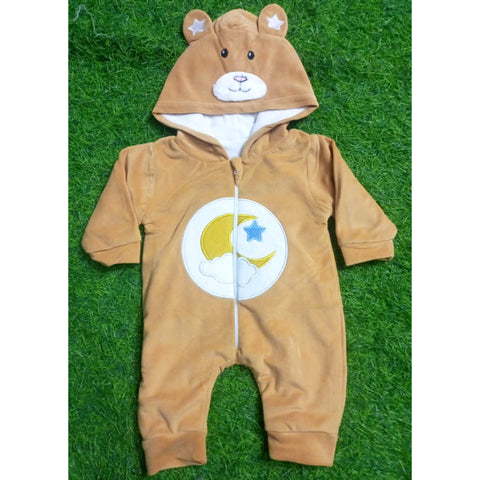 Winter - Baby Romper - Cloud Brown