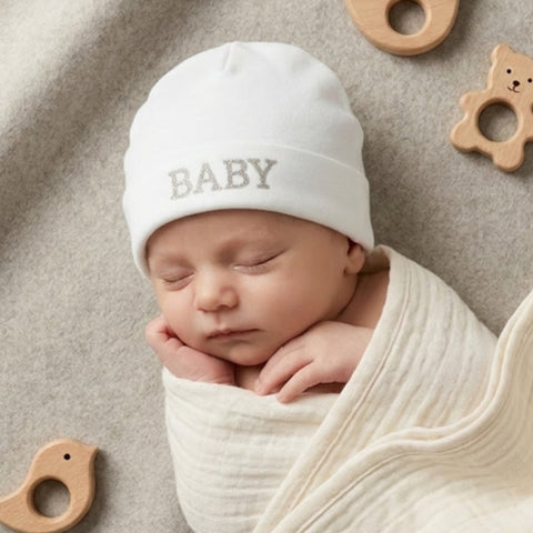 Baby Caps - White