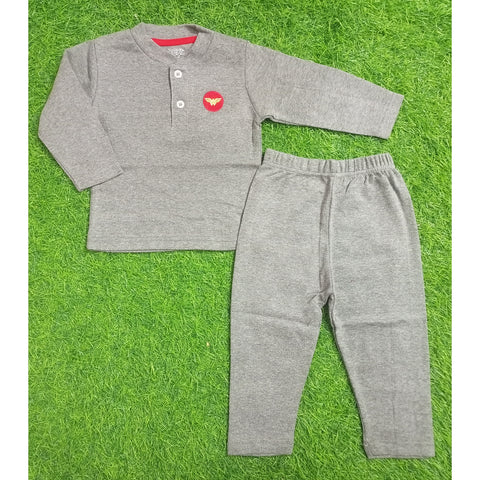 Next Kids - Long Sleeve Shirt & Trouser - Gray