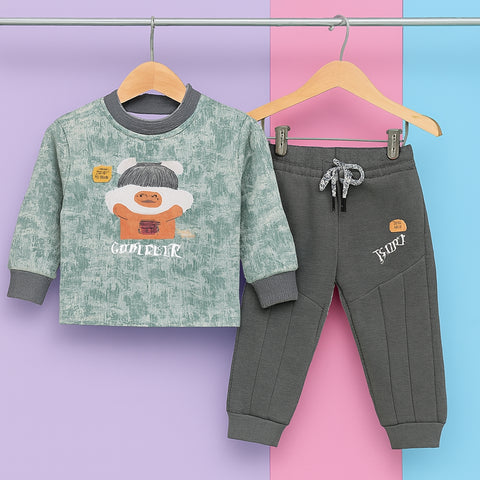 Winter - Sweatshirt & Trouser - Bear Green