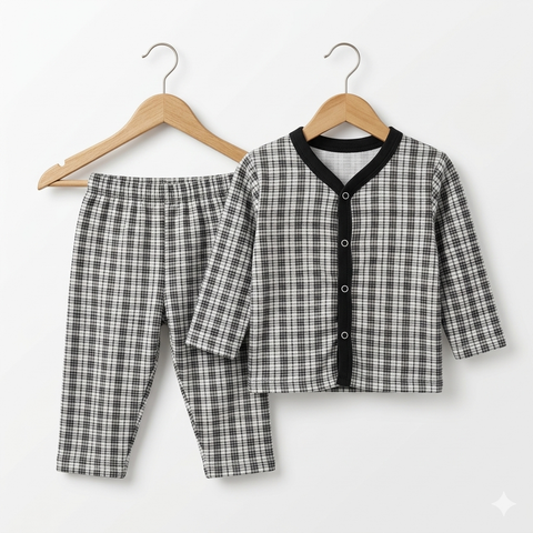 SB - Night Suit - Black check - N2407