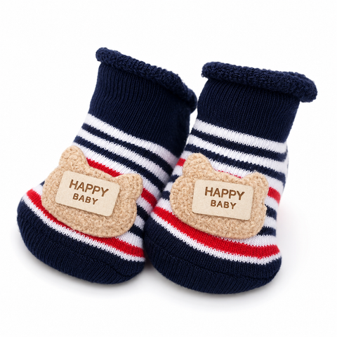 Baby Socks - Happy Bear