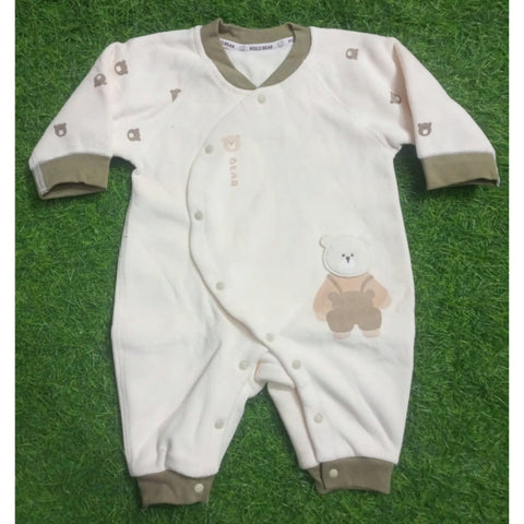 Winter - Baby Romper - Bear Brown