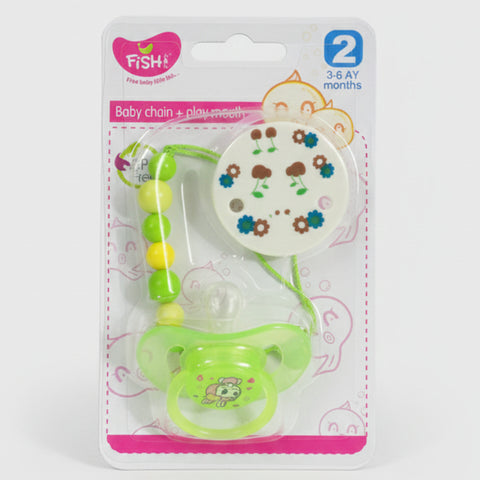 Fish - Pacifier With Chain