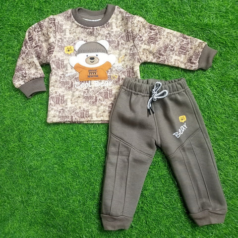 Winter - Sweatshirt & Trouser - Bear Brown