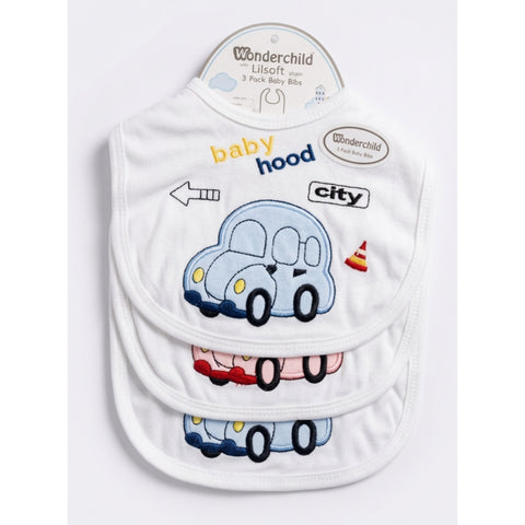 Lilsoft | 3-Pack Baby Bibs