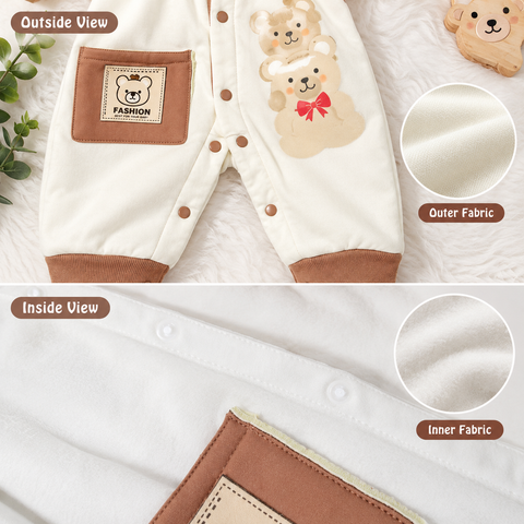 Baby Romper - Brown