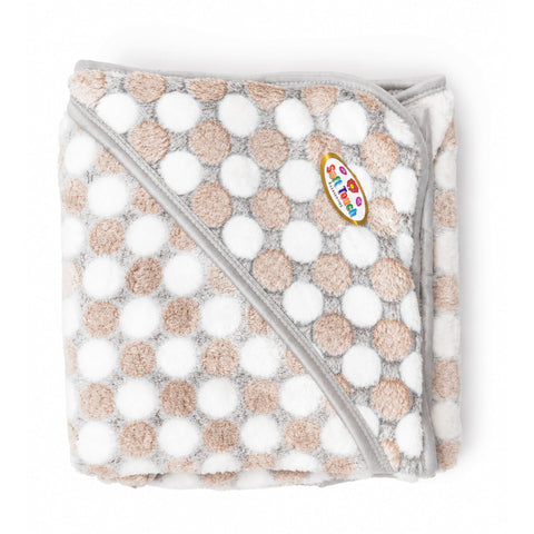 Plush Wrapping Sheet - Circles