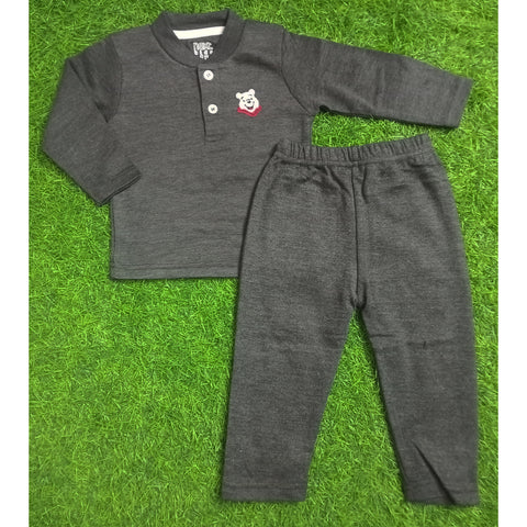 Next Kids - Long Sleeve Shirt & Trouser - Dark Gray