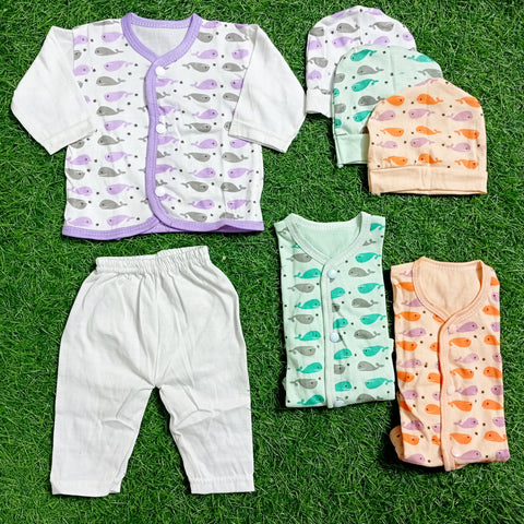 Pack of 3 Night Suits - Fish