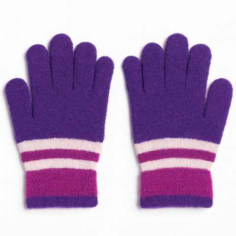 Pair of Gloves - Purple (3-5 Years)