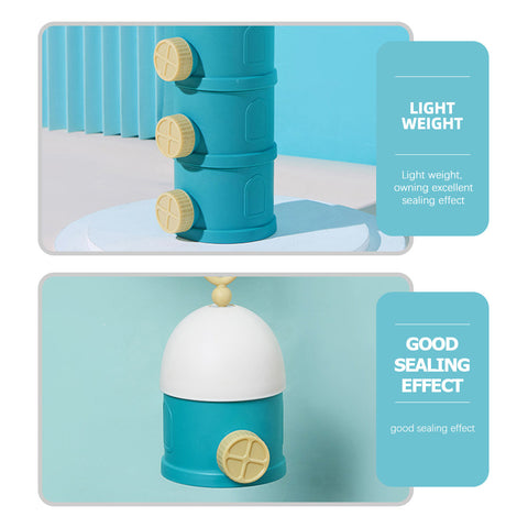 3-Layer Multi-Color Milk Powder Container