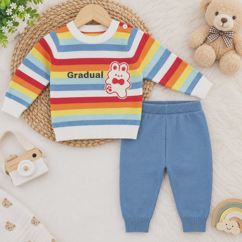 Imported - Woolen Suit - Multi Lining