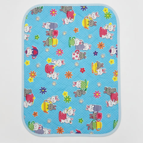 Diaper Changing Sheet - Blue - Large