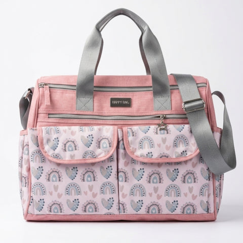 2 Pieces Bag Set - Baby Sky - Pink