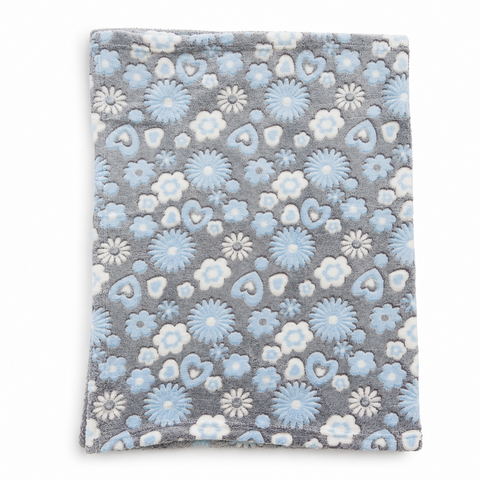 Kids Blanket - Glow In The Dark - Gray
