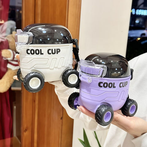 Bottle with Straw -  550ML - Cool