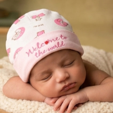 Baby Caps - Pink