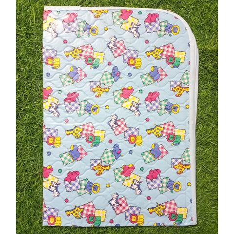 Diaper Changing Sheet - Blue - Large