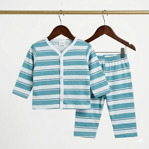Summer Night Suit - Design 26 - Green Lining