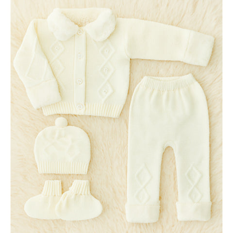 Wool - Sweater Suit White - SBP