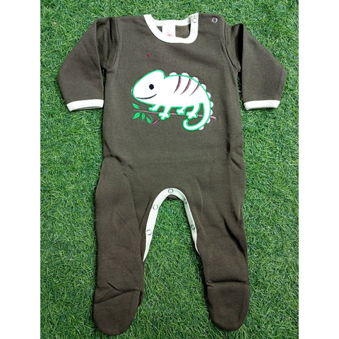 Fleece Baby Romper - Cartoon