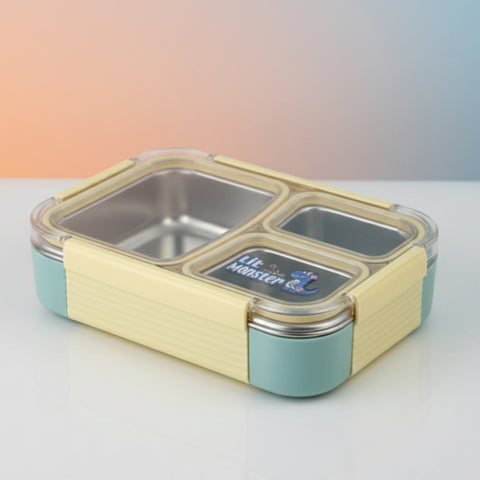 Lunch Box - Yellow & Green