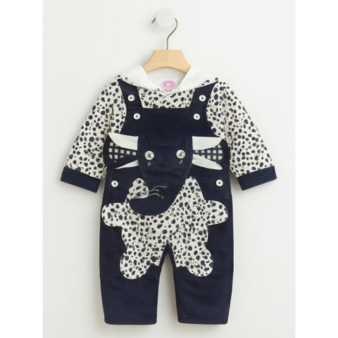 Winter - Baby Romper - Dots Blue - SBP113