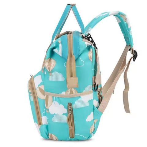 Waterproof Diaper Backpack - Rainbow