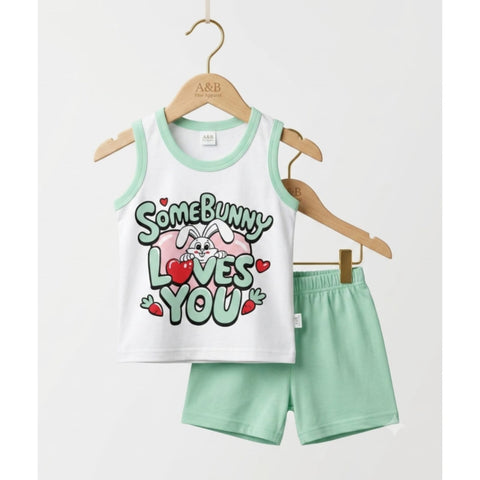 Sando & Nicker - Green - Bunny