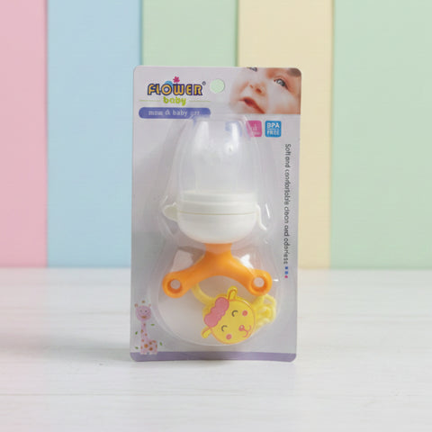 Flower - Fruit Pacifier With Chain