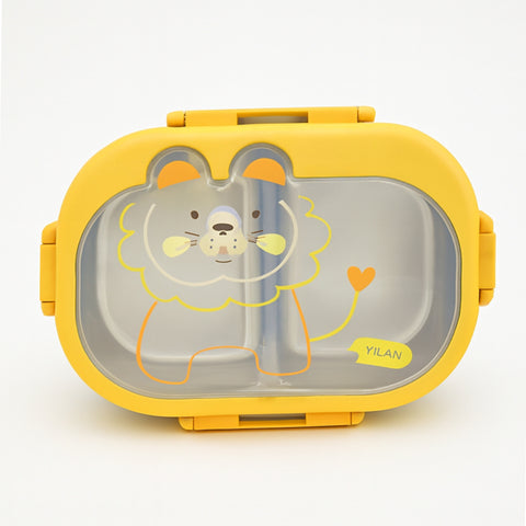 Lunch Box - Cartoon - Green