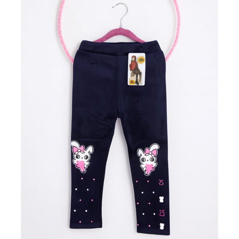 Girls Tight - Cartoon - Blue