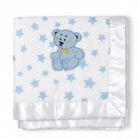 Emporio Baby Blanket - Blue Stars