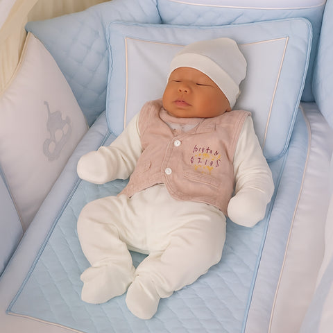 Newborn Baby 5 Pieces Gift Set - Back To School Pink