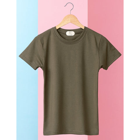 Round Neck Inner - MG - Green